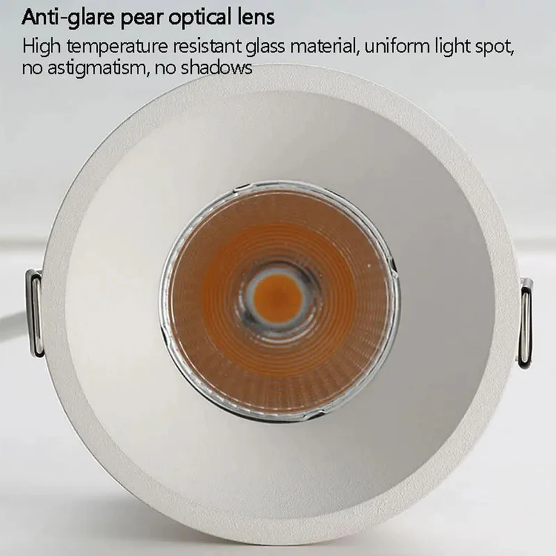 9 Pack 3.2 Inch Retrofit Recessed LED Can Lights Baffle Trim Switchable Color Temp 3000K 4000K 6000K Smooth Aluminum Housing Easy Install Super Bright Ceiling Spots For Home Interior Bathroom Kitchen Bedroom Fresh Clean Modern Vibe Lighting