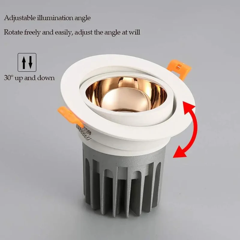 15 Pack 3.5 Inch Retrofit Led Recessed Lighting Kit Offering 7W To 20W Flexibility Bright 3000K And 4000K Illumination Sleek White Baffle Trim Top Drawer Construction For No Sweat Setups