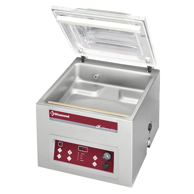 Kammervakuumierer Tischgerät , 21 m³/h , 420 mm Schweißleiste, TA-90/S