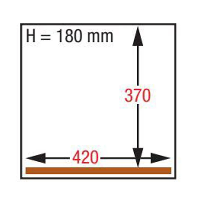 Kammervakuumierer Tischgerät , 21 m³/h , 420 mm Schweißleiste, TA-90/S
