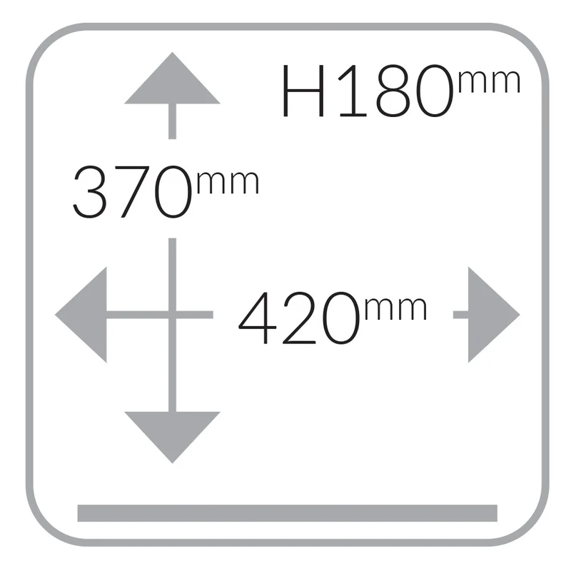 Professioneller Kammervakuumierer , 21 m³/h Pumpe , 410 mm Schweißleiste, TA-90/IVAC