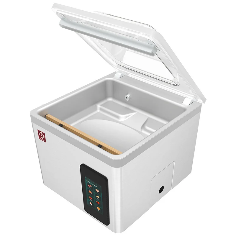 Professioneller Kammervakuumierer , 21 m³/h Pumpe , 410 mm Schweißleiste, TA-90/IVAC