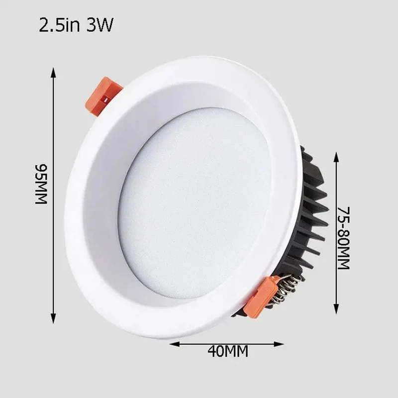Sleek Integrated LED Recessed Downlight Retrofit Trim Kit With Smooth Wall Wash Lighting Quick Snap And Go Setup For Kitchens Living Rooms And Bedrooms Dimmable Neutral Tone Clean Everyday Ambience