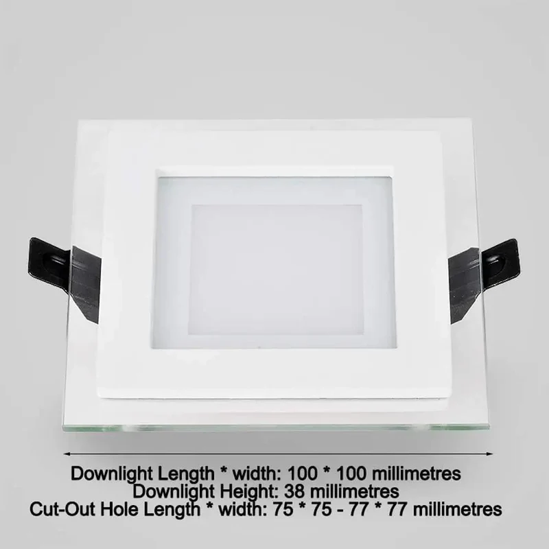 Smooth Setup Low Profile Recessed LED Downlight Retro Fit Ceiling Spotlight With Clear Glass Trim Killer Brightness For Kitchens Bathrooms And Living Rooms No Sweat Installation Lighting
