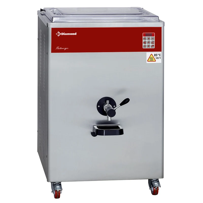 Pasteurisiermaschine 120 L/h , Wassergekühlt , Automatikprogramme, SPS/120W-230/3-