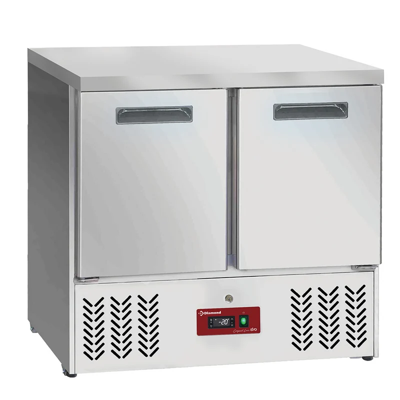 Profi Tiefkühltisch GN 1/1 , 2 Türen , 90 cm breit, SB26/B2