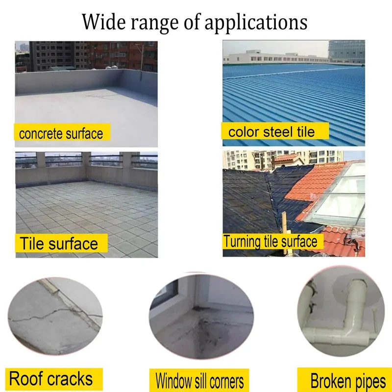 No Sweat Heavy Duty Waterproof Bitumen Tape, Thick Aluminum Foil Roof Flashing Roll, Heat Reflective Polymer Sealer, Quick Fix For Roof Leaks And Weatherproof Seams, 100X500Cm