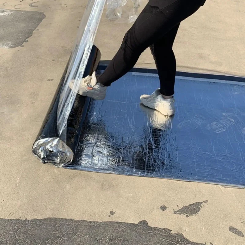 Heavy Duty Self Adhesive Roofing Tape Rock Solid Waterproof Asphalt Membrane Roll For Pipe And RV Awnings With No Sweat Quick Leak Fix And All Weather Tough Flexible Sealant