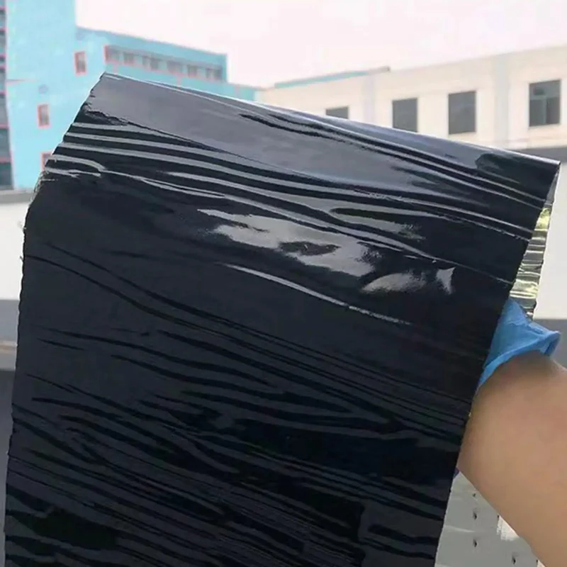 Super Tough Self Adhesive Roofing Felt Polyethylene Underlayment Roll For Asphalt Shingles And Driveway Patching With Rock Solid Seal That Smashes Gnarly Weather Leaks