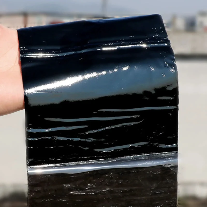 Heavy Duty Rock Solid Bitumen Waterproofing Membrane Roll For Roofs Featuring No Sweat Flashing Tape That Glues Tight And Kills Leaks While Taking On Snow And Uv Exposure Like A Real Champ