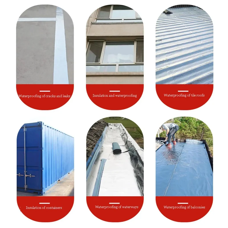 Heavy Duty Rock Solid Bitumen Waterproofing Membrane Roll For Roofs Featuring No Sweat Flashing Tape That Glues Tight And Kills Leaks While Taking On Snow And Uv Exposure Like A Real Champ