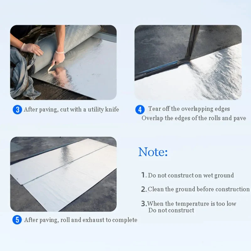 Straight Up Heavy Duty Self Adhesive Bitumen Roof Repair Tape Fo Real Zero Fuss Leak Sealant Roll For Cracks And Pipe Joints Heat Reflective Aluminized Waterproof Cover