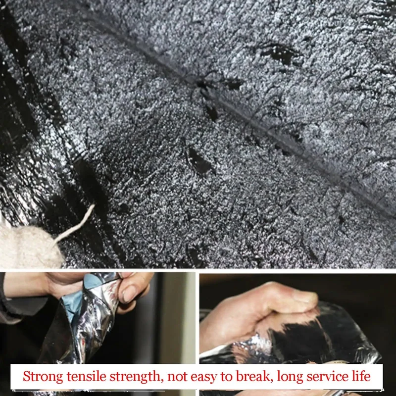 Premium Ultra Heavy Duty Self Adhesive Waterproof Roof Patch Tape For Asphalt Shingles And Leaks Hella Tough Outdoor Sealing Roll Withstands Kickin Heat Temperature Changes