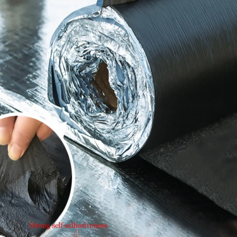 Premium Ultra Heavy Duty Self Adhesive Waterproof Roof Patch Tape For Asphalt Shingles And Leaks Hella Tough Outdoor Sealing Roll Withstands Kickin Heat Temperature Changes