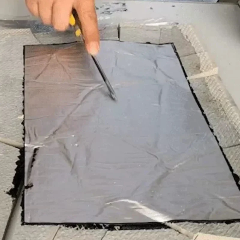 Heavy Duty Waterproof Roof Tape To Seal Those Stubborn Leaks Quick Asphalt And Foil Backed Flashing Roll For Seam Fill And Pipe Wrap That Holds Tight Through Every Summer Storm Season Out Here