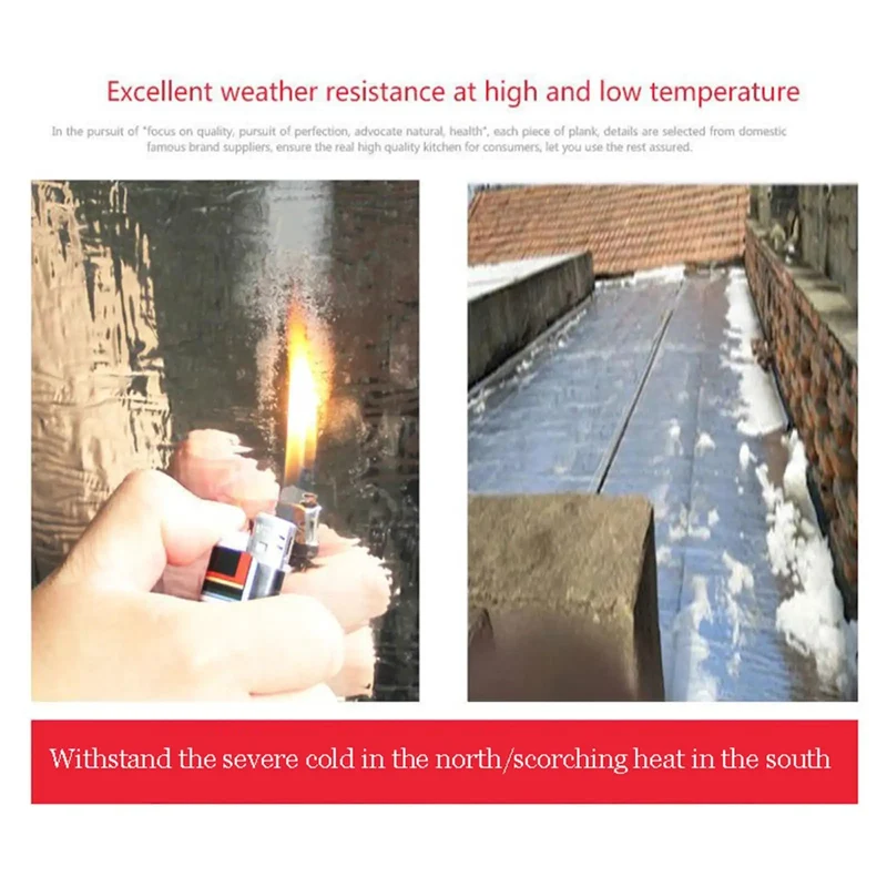 Heavy Duty Waterproof Roof Tape To Seal Those Stubborn Leaks Quick Asphalt And Foil Backed Flashing Roll For Seam Fill And Pipe Wrap That Holds Tight Through Every Summer Storm Season Out Here