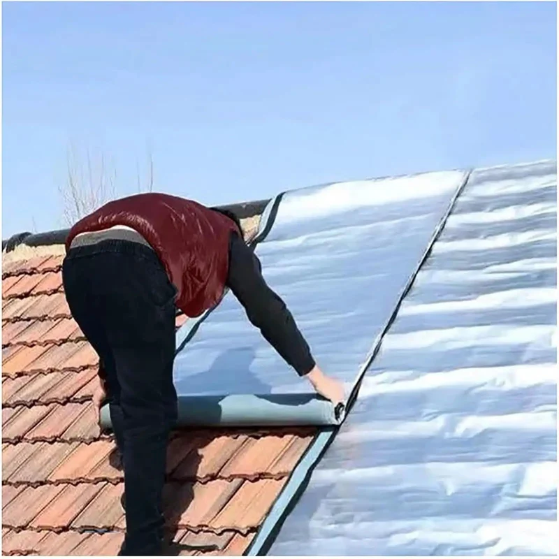 Heavy Duty Kickass Asphalt Roof Repair Tape Self Adhesive Waterproof Membrane Roll For Plugging Leaky Shingles Gutters Roof Vents And Metal Flashing Rolls