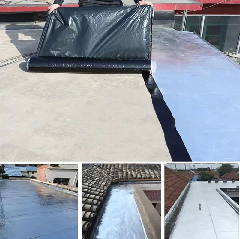 Pro Level Aluminum Foil Bitumen Tape Self Adhesive Waterproof Roof Underlayment Roll For Patching Active Leaks Structural Cracks Pipe Flashing And Window Gaps Tough As Nails Durable Sealant Strip