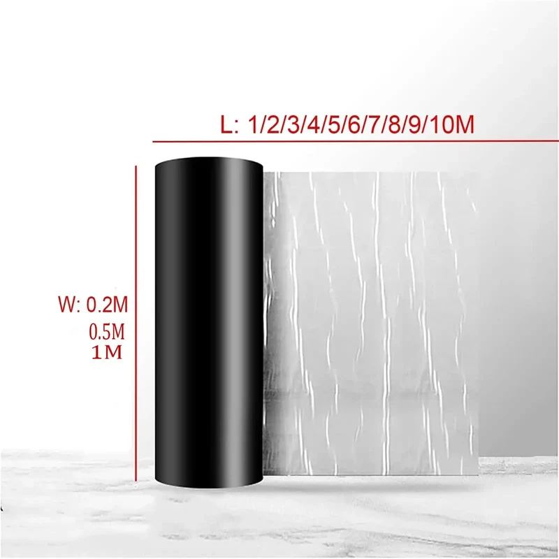 Self Adhesive Roof Repair Tape With Waterproof Polymer Asphalt And Reinforced Aluminum Foil Backing For Hella Tough Leak Free Patching On Shingles Gutters And Metal Roofs That Kicks Water Damage To The Curb