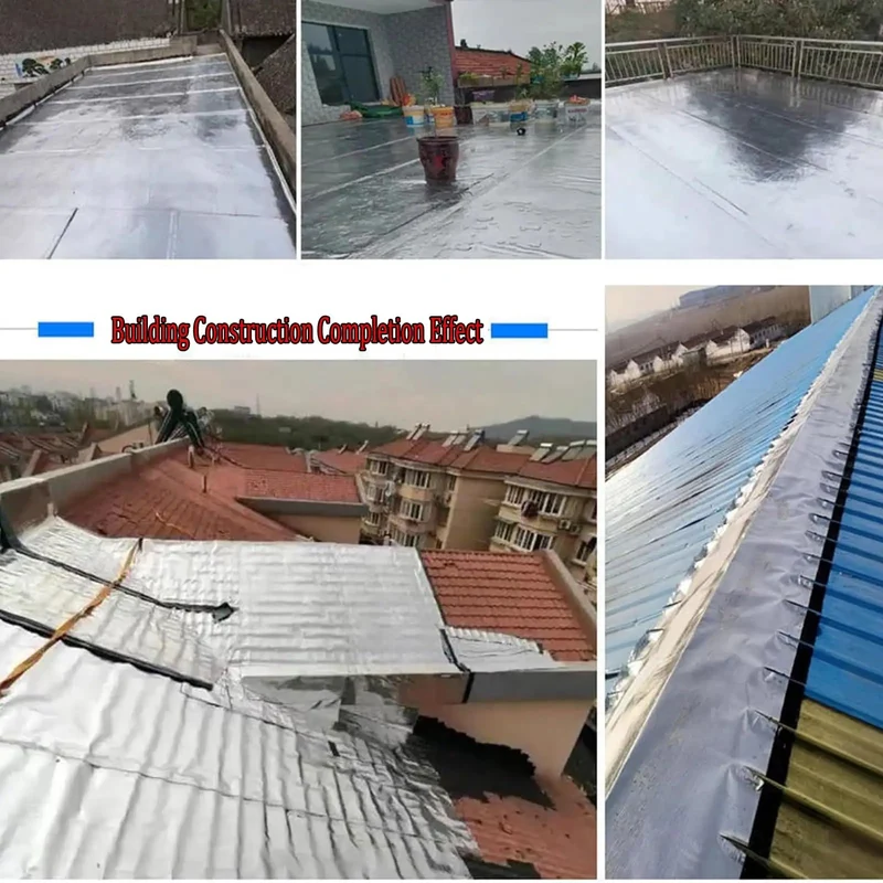 Self Adhesive Roof Repair Tape With Waterproof Polymer Asphalt And Reinforced Aluminum Foil Backing For Hella Tough Leak Free Patching On Shingles Gutters And Metal Roofs That Kicks Water Damage To The Curb