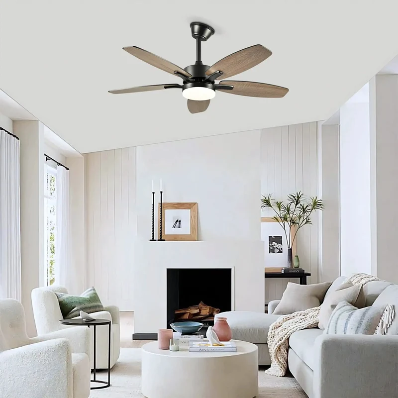 Top Shelf Matte Black 42 Inch Ceiling Fan Packed With Ultra Quiet Dc Motor And Soft Led Glow Slick Remote Control Six Smooth Speeds Reversible Breeze Setup For Chill Zones Now