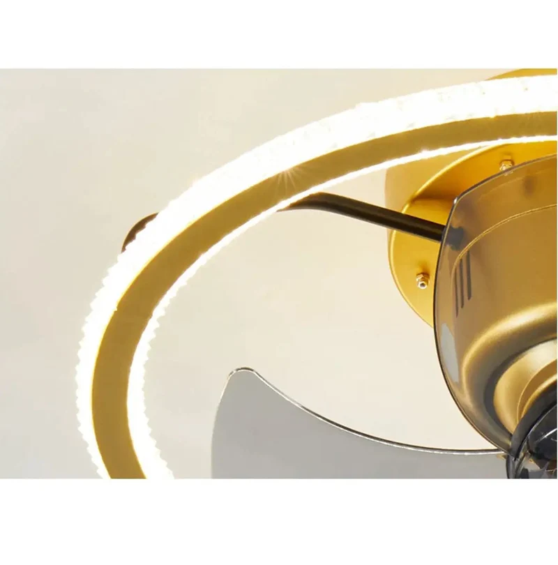 Smart Ceiling Fan With Built In Lighting And Pocket Sized Bluetooth Sound Boasts Six Quick Speed Settings Plus Three Warm Color Levels Featuring A True 360 Rotating Head For Smooth Whole House Airflow And Chill Lounge Vibes Indoors