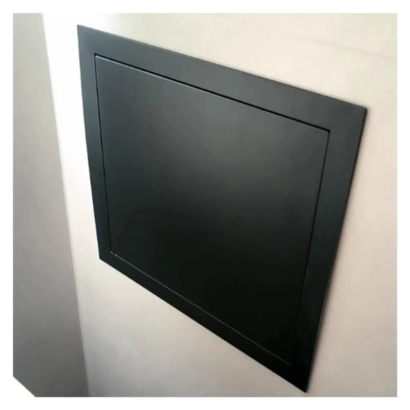 Hella Durable Metal Access Panel For Drywall Ceilings 12 By 20 Inch Black Inspection Hatch With Seamless Welds And Rust Proof Construction For Quick Home Reno Upgrades That Really Fit The Bill Smoothly
