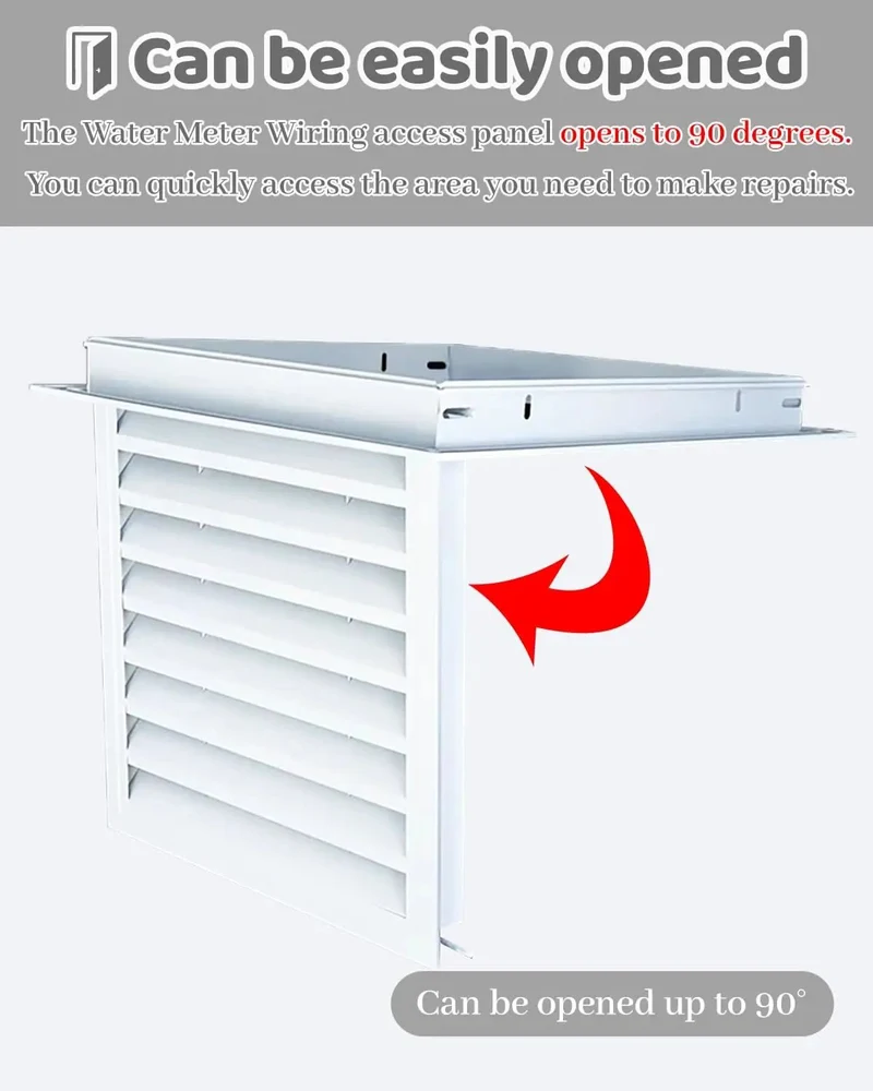 Premium Vented Access Panel Featuring Louvered Ceiling Hatch With Smooth Aluminum Grille For Attic Plumbing Inspection Offering No Sweat Setup And Solid Airflow Vibes For Your Home Diy Project