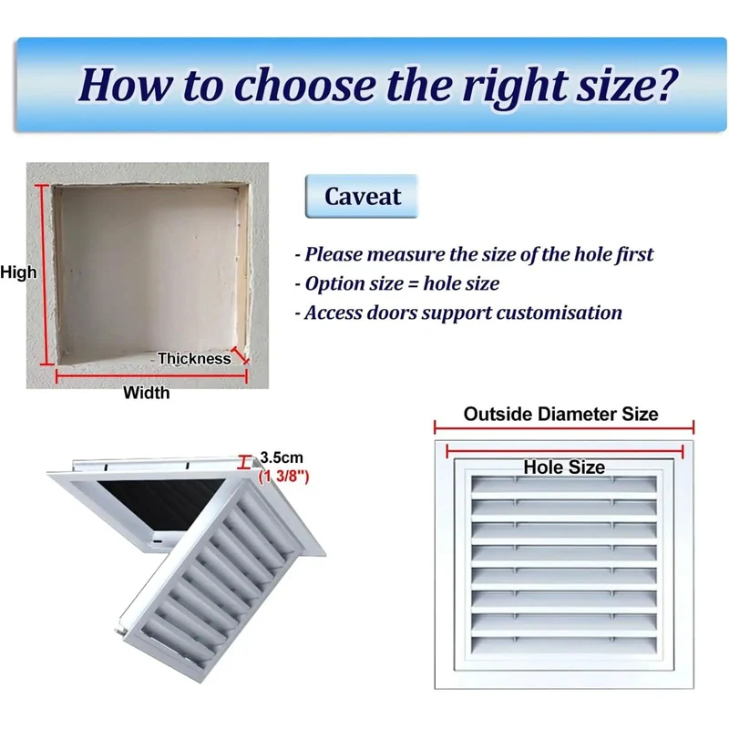 Heavy Duty Aluminum Louvered Vent For Cabinets Rock Solid Heat Dissipation Access Panel With Sleek Waterproof Finish Smooth Six By Fourteen Inch Airflow Cover Built Tough