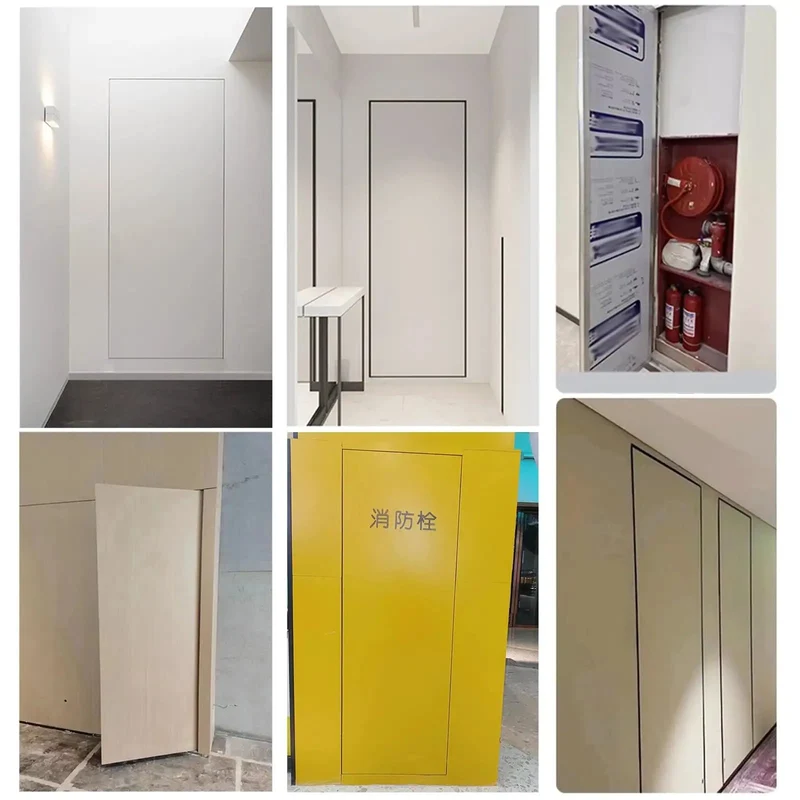 No Sweat Hidden Drywall Access Door Panel With Rock Solid Aluminum Frame And Sweet Magnetic Latch For Effortless Wall Or Ceiling Install And Quick Safety Cabinet Retrieval On The Spot