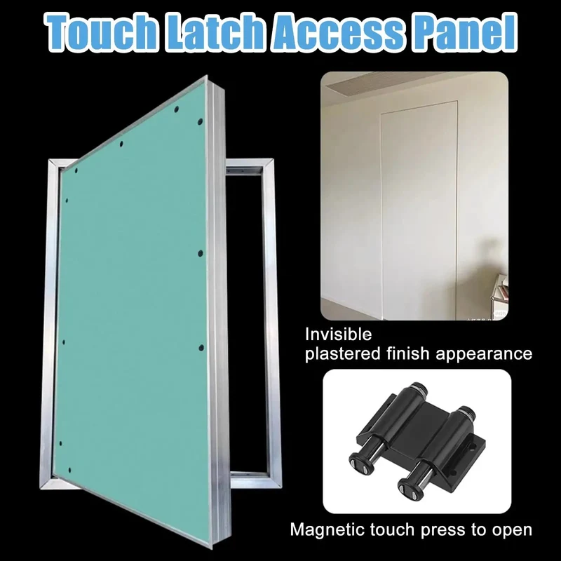 No Sweat Hidden Drywall Access Door Panel With Rock Solid Aluminum Frame And Sweet Magnetic Latch For Effortless Wall Or Ceiling Install And Quick Safety Cabinet Retrieval On The Spot