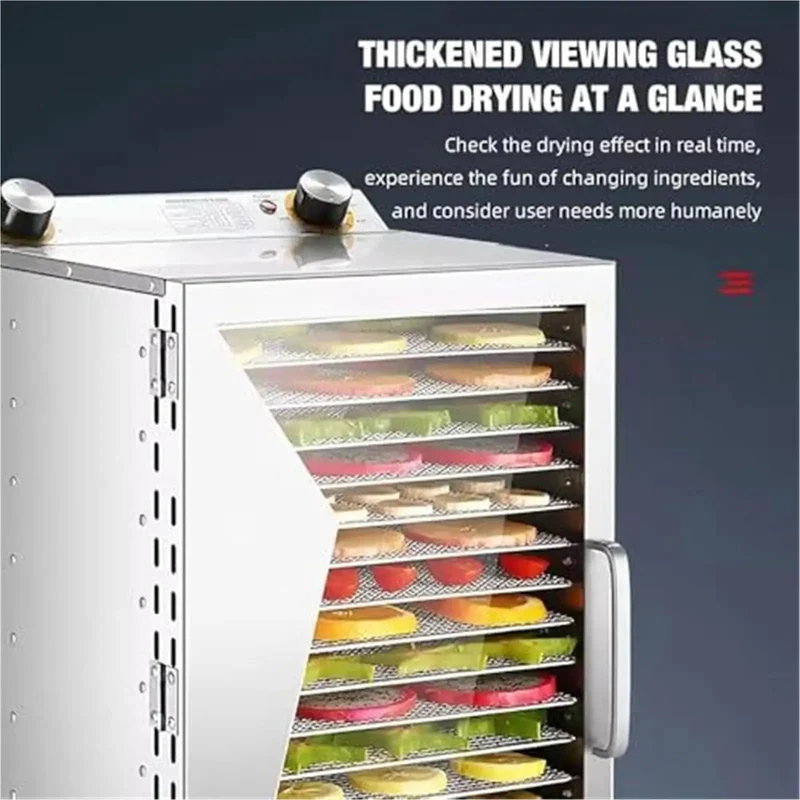 Four Hundred Watt Food Dehydrator With Six Roomy Mesh Trays And Precise Temperature Settings To Dry Beef Jerky Apples And Veggies Easy As Pie While Keeping Your Kitchens Completely Stress Free