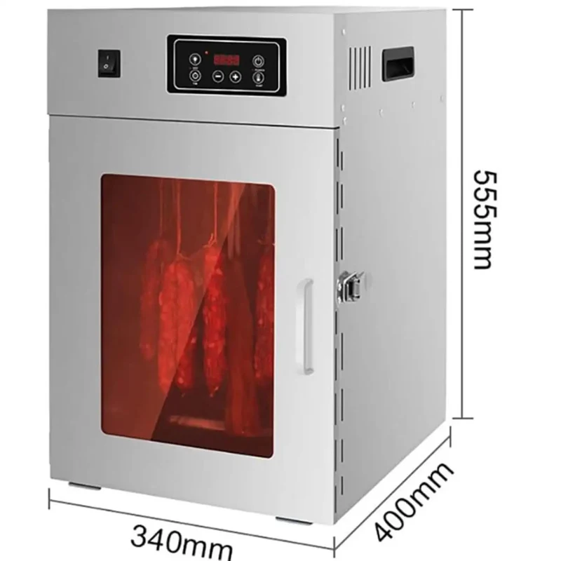 Real Deal Commercial Food Dehydrator Featuring A Durable Rotary Drum And Hella Simple Digital Timer For Making Tender Jerky Sweet Dried Fruit Flavorful Sausages And Garden Produce 7 Kilogram Capacity