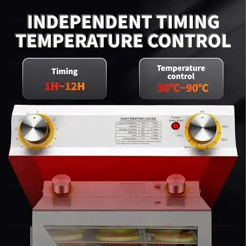 Heavy Duty Food Dehydrator Loaded With 12 Spacious Trays And Quick Temperature Control Brings Serious Preservation Muscle For Crafting Homemade Jerky And Saving Your Harvest In Style A True Kitchen MVP For Everyday Snacking Goals