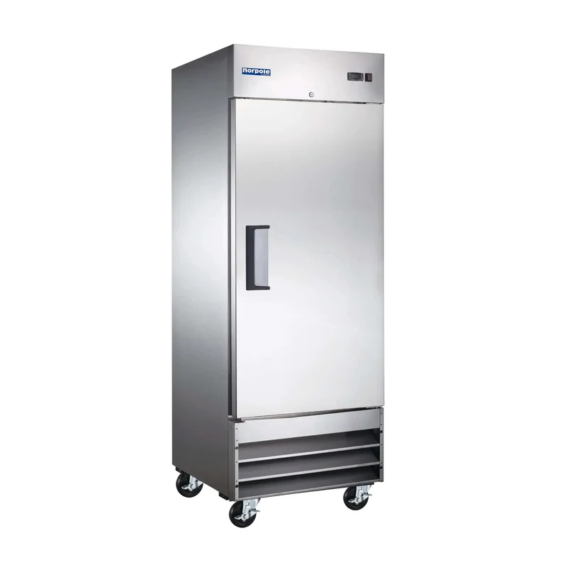 Go Big Commercial Reach In Freezer With 23 Cubic Feet Of Beefy Storage Straight Up Frost Free Operation And Rugged Stainless Steel Cabinet Built Tough For Busy Restaurants And Pro Kitchens