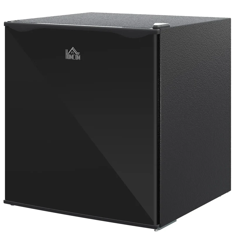 1.1 Cubic Foot Countertop Mini Freezer In Sleek Black Featuring Removable Shelves To Handle Your Daily Frozen Stash Effortlessly In Dorms Apartments Or Home Offices While Saving Precious Counter Space