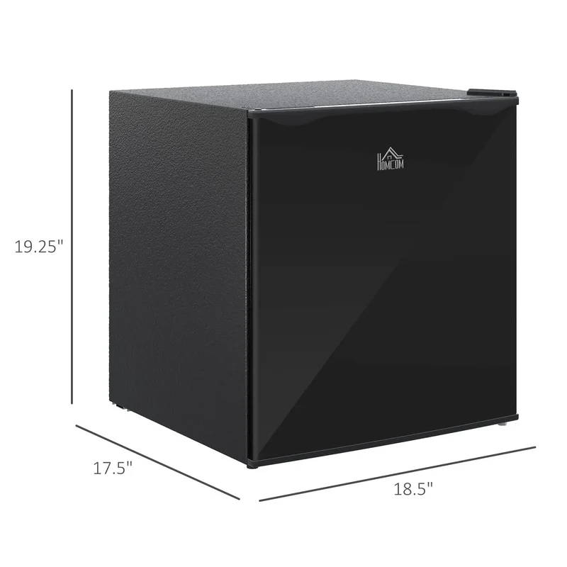 1.1 Cubic Foot Countertop Mini Freezer In Sleek Black Featuring Removable Shelves To Handle Your Daily Frozen Stash Effortlessly In Dorms Apartments Or Home Offices While Saving Precious Counter Space