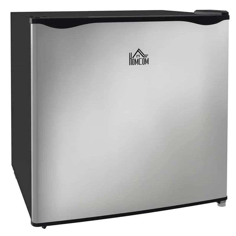 Sick Silver Mini Freezer With 1.1 Cu Ft Storage Capacity Featuring Reversible Door Removable Shelves Adjustable Temp Control Ideal For Dorm Motor Home Or Office To Keep Your Meat Fresh As A Daisy No Cap Defrost Manually