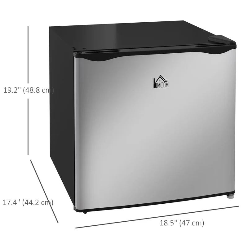 Sick Silver Mini Freezer With 1.1 Cu Ft Storage Capacity Featuring Reversible Door Removable Shelves Adjustable Temp Control Ideal For Dorm Motor Home Or Office To Keep Your Meat Fresh As A Daisy No Cap Defrost Manually