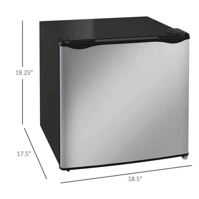Real Deal 1.1 Cubic Foot Upright Mini Freezer With Quick Dial Thermostat And Smooth Reversible Door No Sweat Cooling Setup For Dorms Apartments Rv Trailers