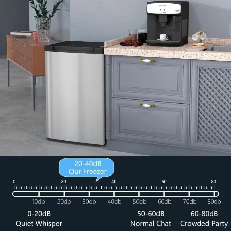 Compact Upright Mini Freezer With 3.0 Cubic Feet Capacity And Reversible Door For Dorm Life Apartments Rv Trips And Office Setups Slick Build To Keep Beverages Frosty And Stash Snacks No Fuss Placement Fits Any Tight Corner