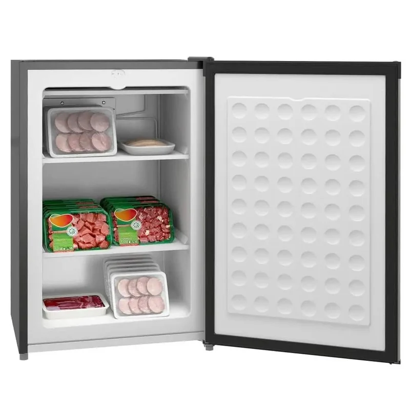 Compact Upright Mini Freezer With 3.0 Cubic Feet Capacity And Reversible Door For Dorm Life Apartments Rv Trips And Office Setups Slick Build To Keep Beverages Frosty And Stash Snacks No Fuss Placement Fits Any Tight Corner
