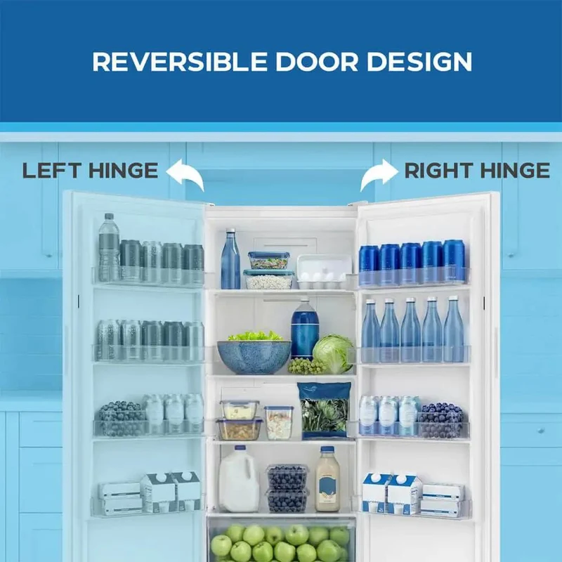 21 Cu Ft Frost Free Convertible Upright Freezer With Turbo Freeze And MaxxSpace Insulation Garage Ready Energy Star White Freestanding Reversible Door Built Tough No Sweat Setup For Real World Freezing