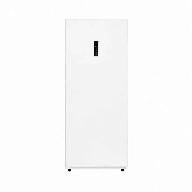 14 Cu Ft Convertible Upright Freezer And Refrigerator In Warm White Panel Featuring Hassle Free Mode Switch Flex Config Layout And Ample Shelving For Snacks And Beverages