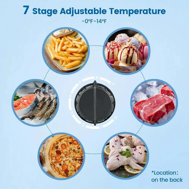 2.3 Cu Ft Upright Mini Freezer With Tempered Glass Door And Flexible Temp Control Keeps Your Stash Ice Cold In This Hella Compact Unit Ideal For Small Apartments Tiny Rvs Or Lofts Featuring Removable Shelves And Quick Trays