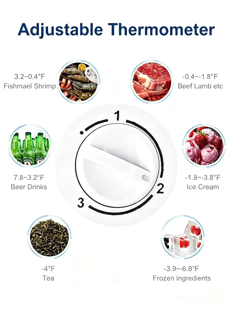 3.2 Cu Ft Upright Mini Freezer Delivers Hardcore Fast Freeze Power With Three Level Thermostat For Rock Solid Chill. Removable Shelves And Quiet Motor Nestle In Dorms Offices Or Rv. Eco Smart Rig With Sleek Black Shell Delivers Elite Cold Flex For Frozen