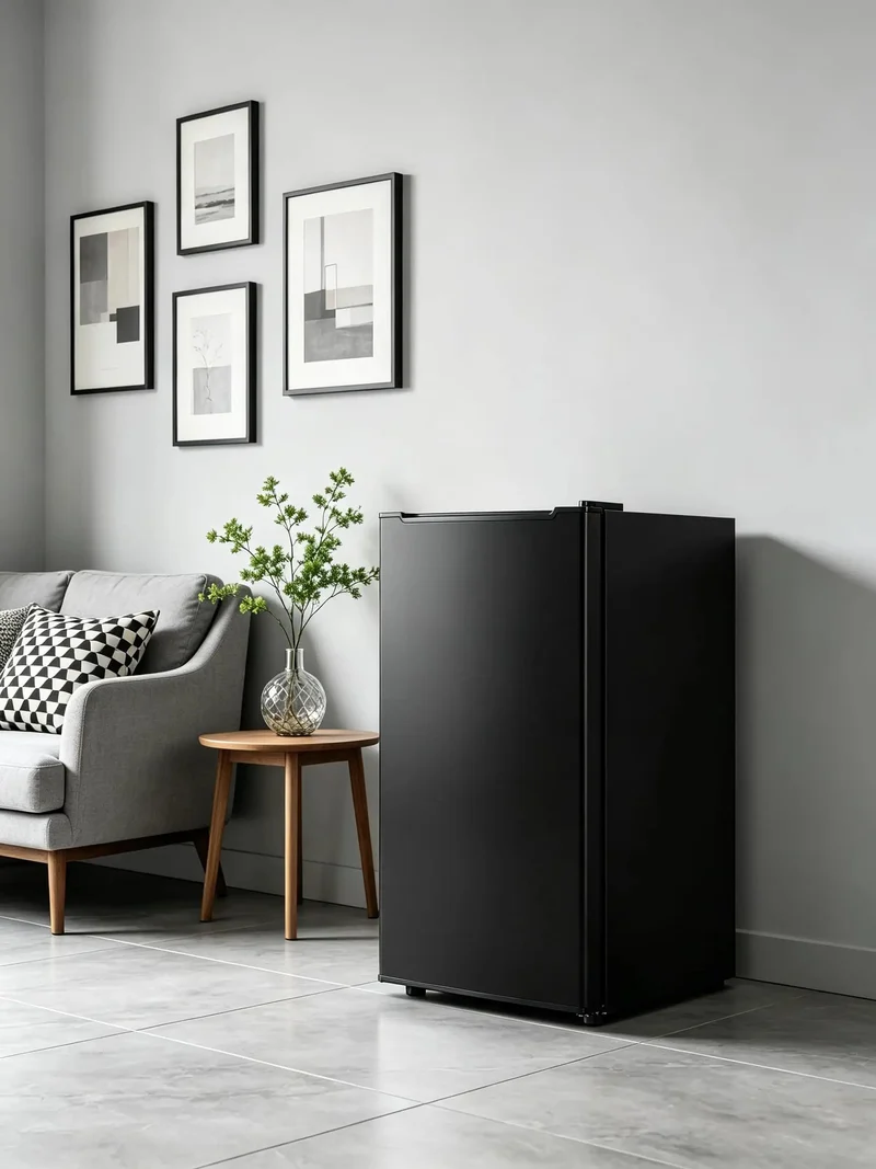 3.2 Cu Ft Upright Mini Freezer Delivers Hardcore Fast Freeze Power With Three Level Thermostat For Rock Solid Chill. Removable Shelves And Quiet Motor Nestle In Dorms Offices Or Rv. Eco Smart Rig With Sleek Black Shell Delivers Elite Cold Flex For Frozen