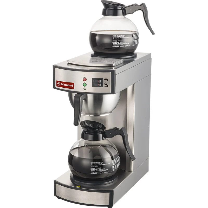 Filter Kaffeemaschine - 1-gruppig + 2 Wärmhalteplatten - Halbautomatisch - PCF-S2/F