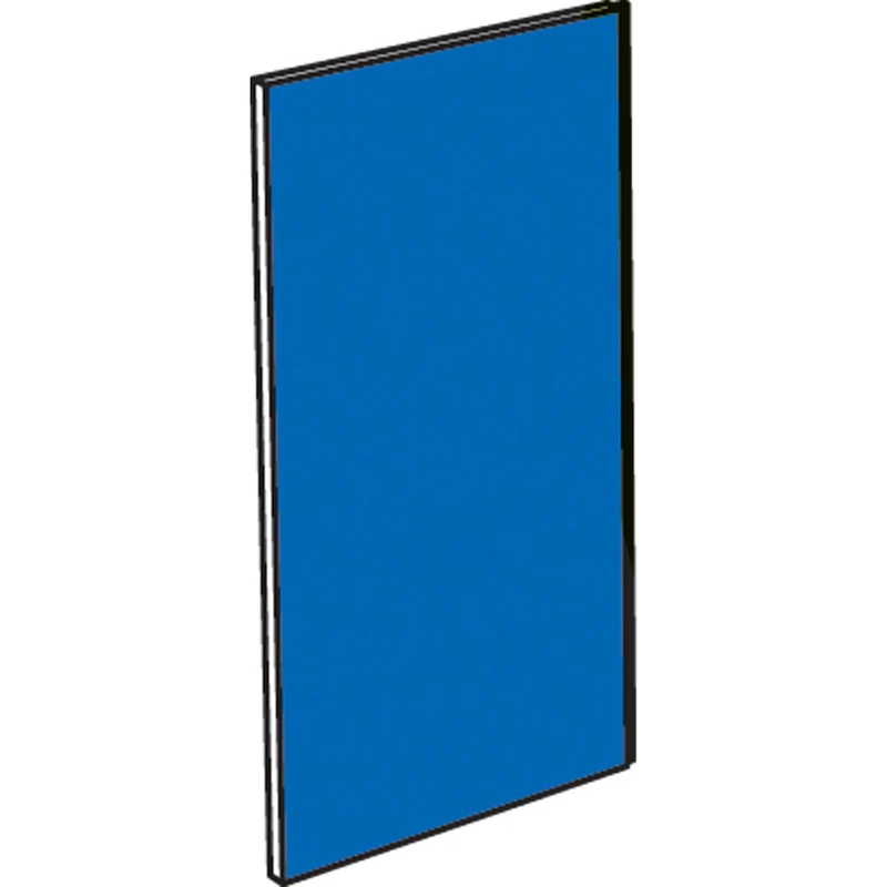 Frontblende für Gastronomie-Unterbauten, Blau - Serie S80/HBF, S80/HBF