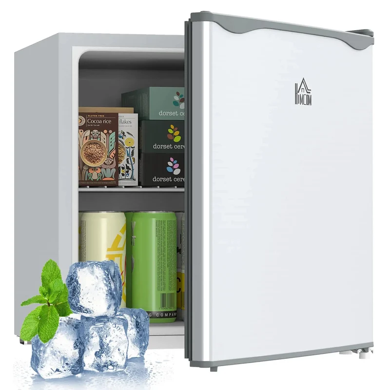 Sleek Compact Countertop Mini Freezer With Removable Shelves And Cool Gray Housing Perfect For Dorms And Apartments A Sick Game Changer Keeping Meats Seafood Ice Frozen Solid Daily